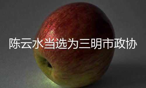 水当明市经过无记名投票