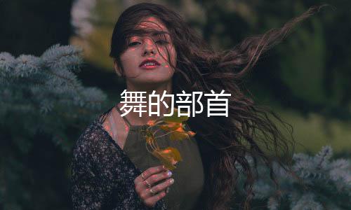 舞的部首结构：上下